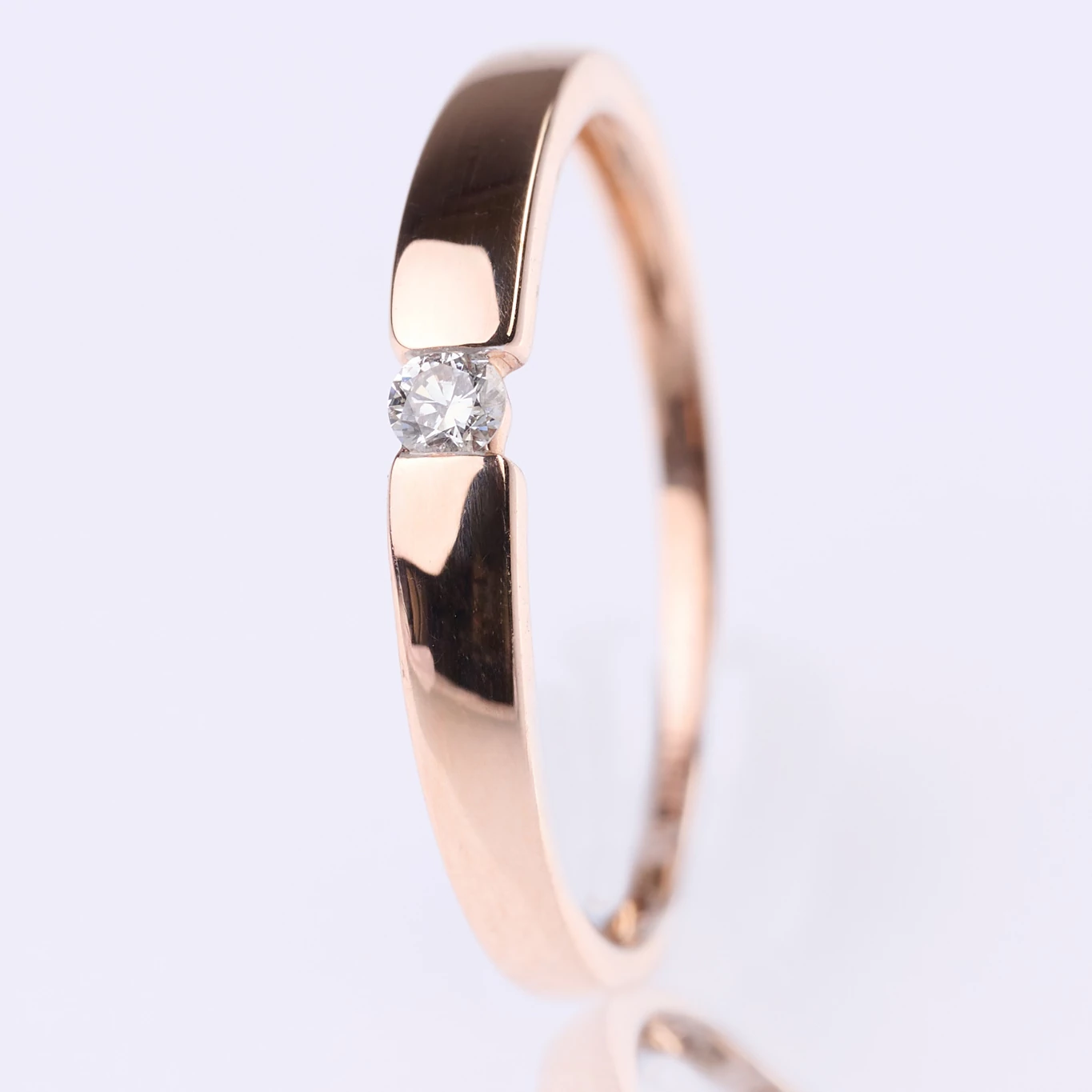 Velekey Diamond gyémánt eljegyzési gyűrű 0.05ct. - BRS5857-005R-52