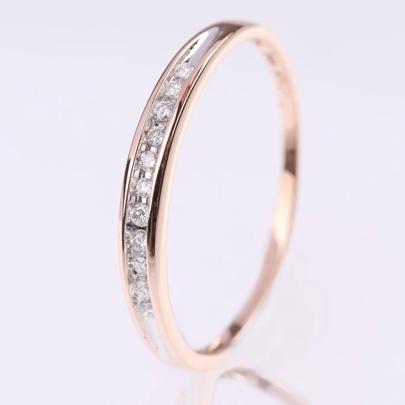 Velekey Diamond gyémánt eljegyzési gyűrű 0,10 ct. - BRS585R-59