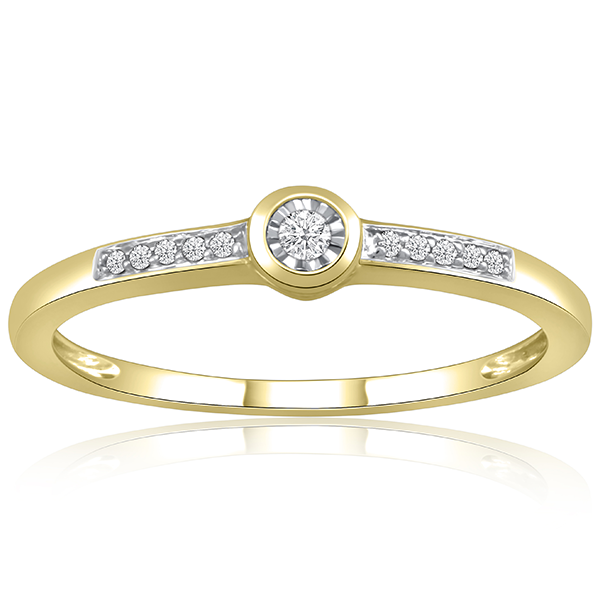 Velekey Diamond gyémánt eljegyzési gyűrű 0,05 ct. - BRS5860-005Y-48