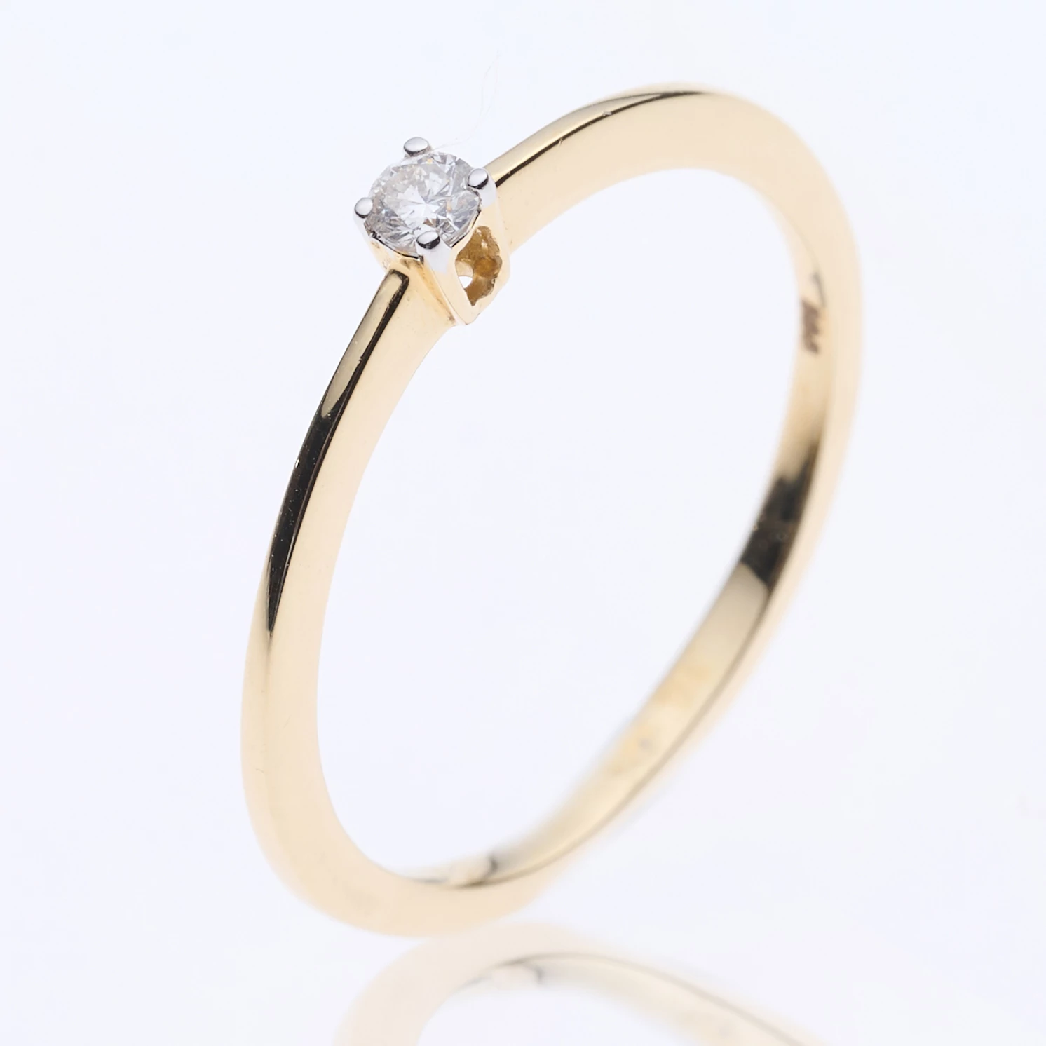 Velekey Diamond gyémánt eljegyzési gyűrű 0,05 ct. - BRS5869-005Y-51