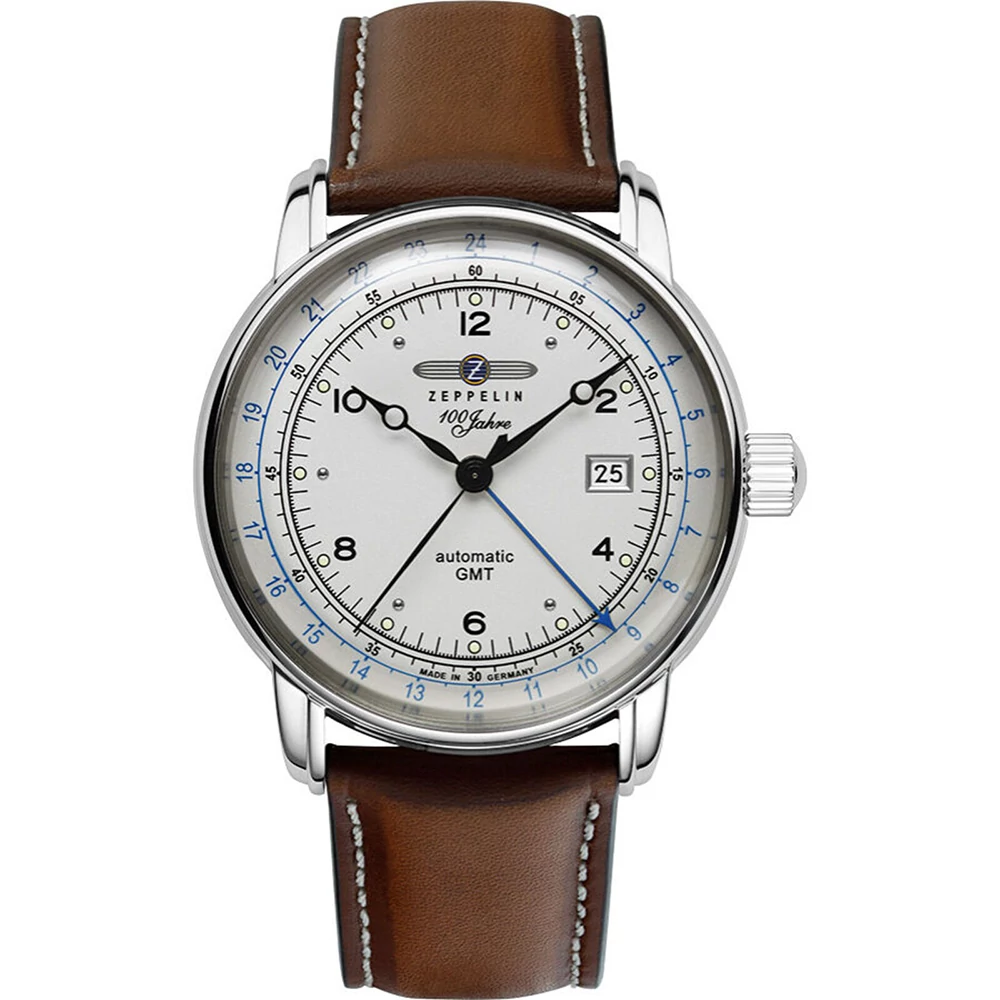 Zeppelin férfi óra - 8666-1 - 100 Years Automatic GMT